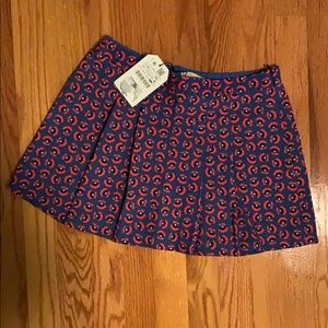 Pleated Floral Girls Skirt NWT